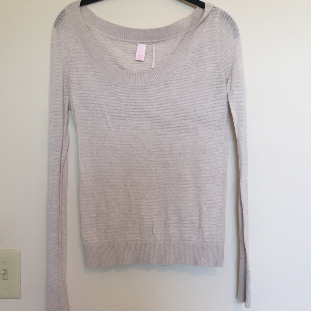 Victoria’s Secret light tan sweater